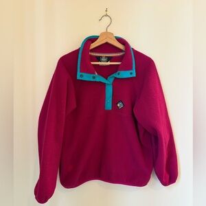 Vintage Women's Fleece Pullover Sweater